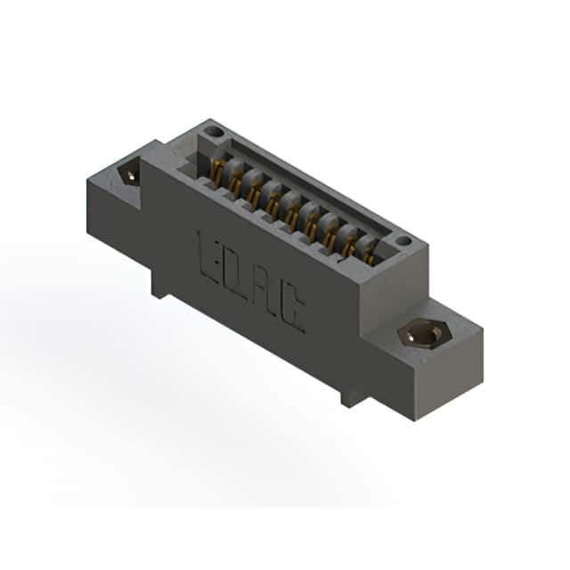 395-009-520-408 CONN EDGE SINGLE FML 9POS 0.100
