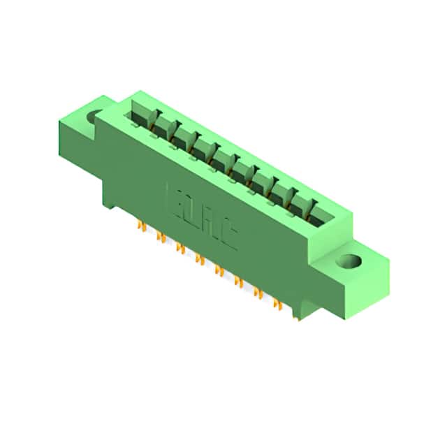337-018-555-804 CONN EDGE DUAL FMALE 18POS 0.156