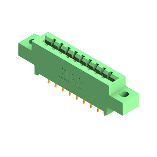 337-018-556-804 CONN EDGE DUAL FMALE 18POS 0.156