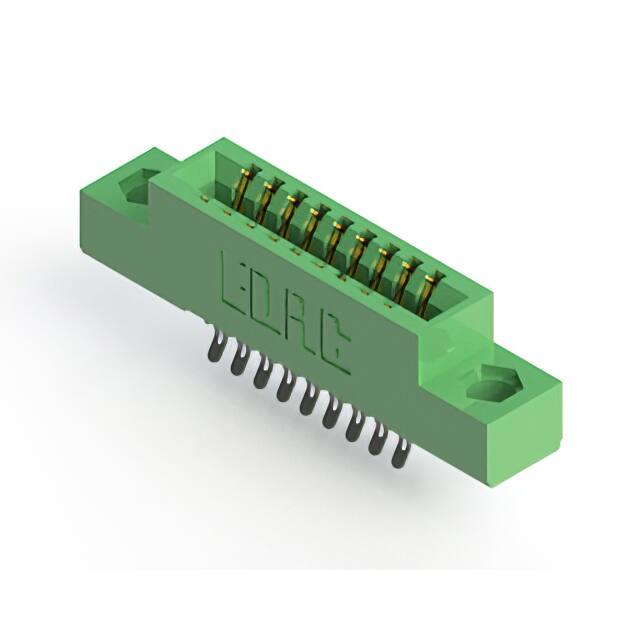 341-018-555-204 CONN EDGE DUAL FMALE 18POS 0.100