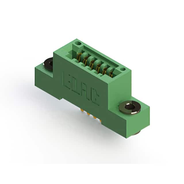 345-006-500-103 CONN EDGE SINGLE FML 6POS 0.100