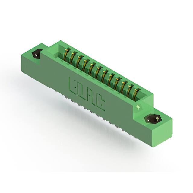 341-012-500-108 CONN EDGE SINGLE FML 12POS 0.100