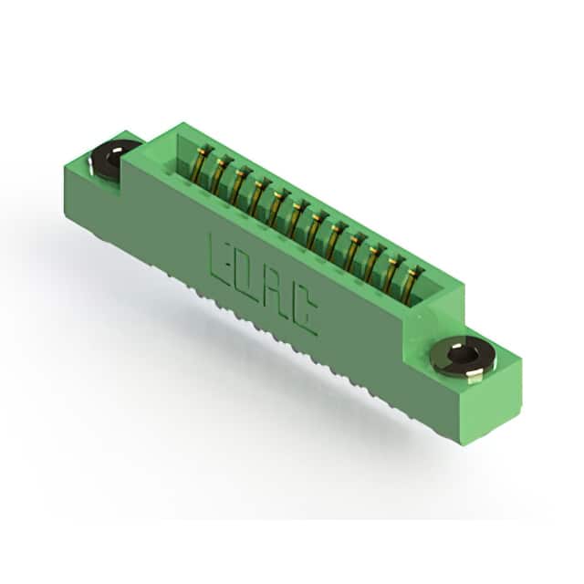 341-012-500-103 CONN EDGE SINGLE FML 12POS 0.100