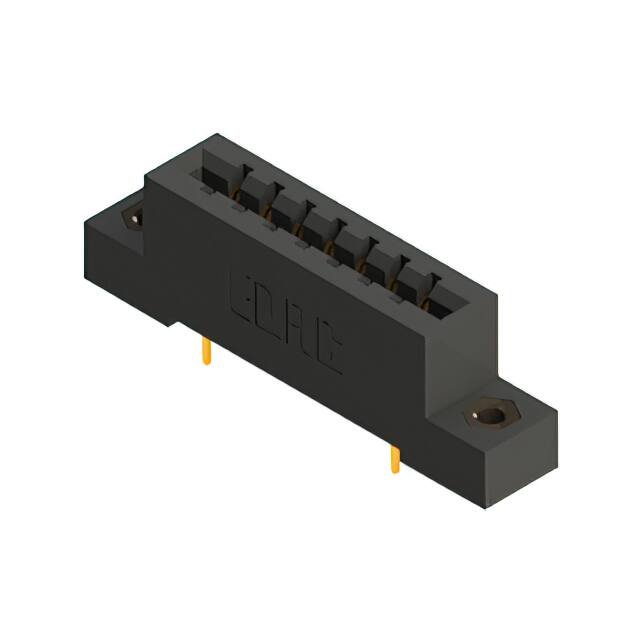 387-014-521-207 CONN EDGE DUAL FMALE 14POS 0.156