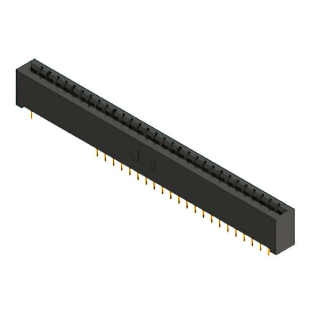 387-030-558-101 CONN EDGE SGL FMALE 30POS 0.156