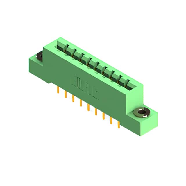 337-018-523-203 CONN EDGE DUAL FMALE 18POS 0.156