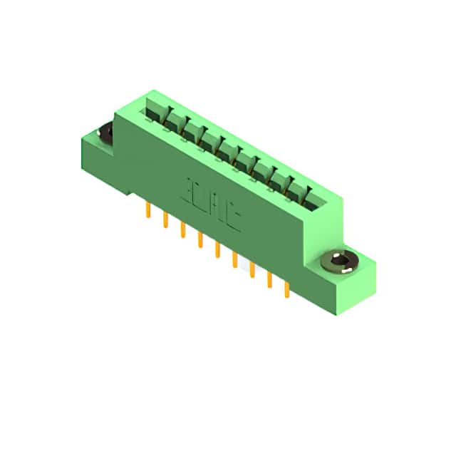 337-018-540-203 CONN EDGE DUAL FMALE 18POS 0.156