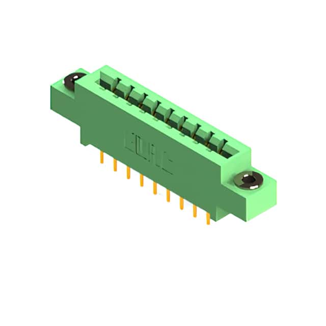 337-018-523-803 CONN EDGE DUAL FMALE 18POS 0.156
