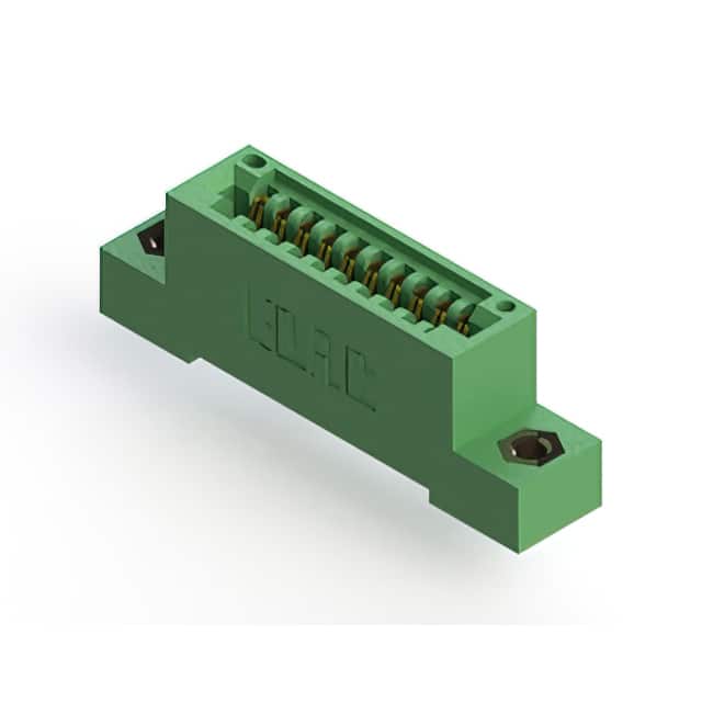 345-010-524-107 CONN EDGE SINGLE FML 10POS 0.100