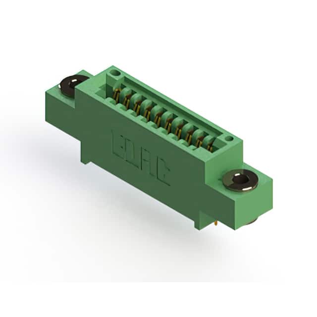 345-010-524-603 CONN EDGE SINGLE FML 10POS 0.100