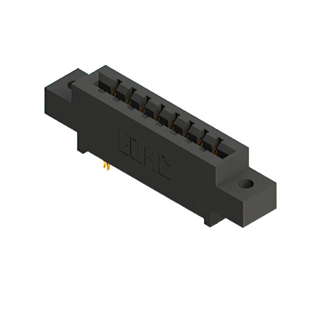 387-016-555-802 CONN EDGE DUAL FMALE 16POS 0.156