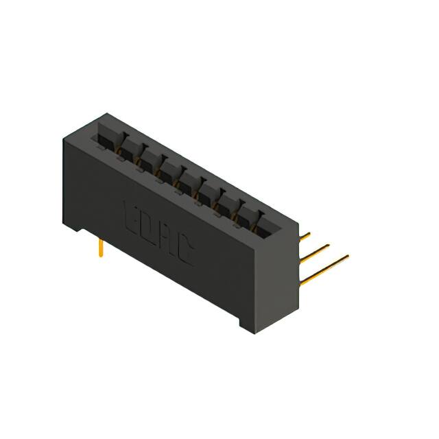 387-016-558-201 CONN EDGE DUAL FMALE 16POS 0.156