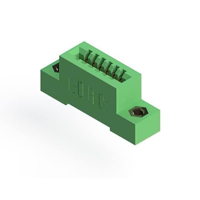 342-006-520-107 CONN EDGE SINGLE FML 6POS 0.100