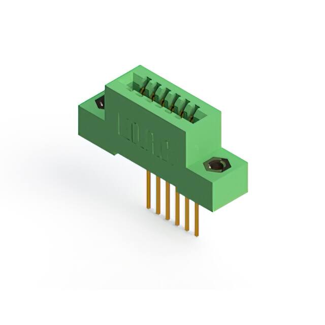 342-006-542-107 CONN EDGE SINGLE FML 6POS 0.100