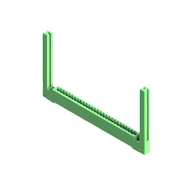 337-027-523-158 CONN EDGE SGL FMALE 27POS 0.156