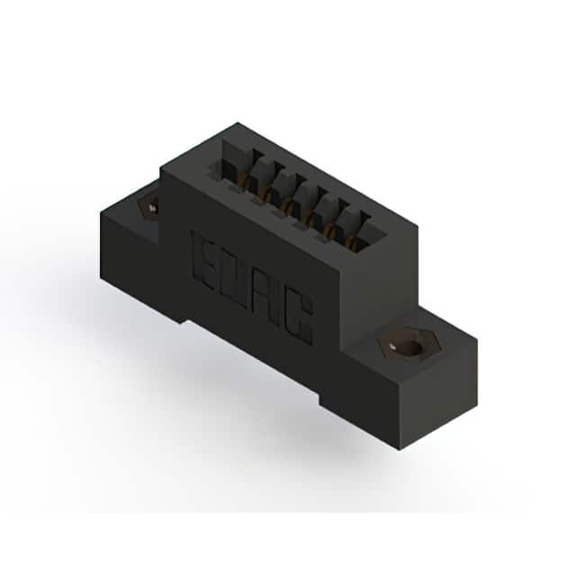 392-006-521-108 CONN EDGE SINGLE FML 6POS 0.100