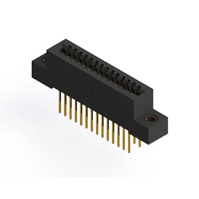 392-028-523-207 CONN EDGE DUAL FMALE 28POS 0.100