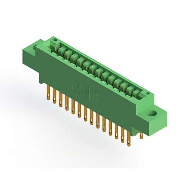 346-028-500-804 CONN EDGE DUAL FMALE 28POS 0.125