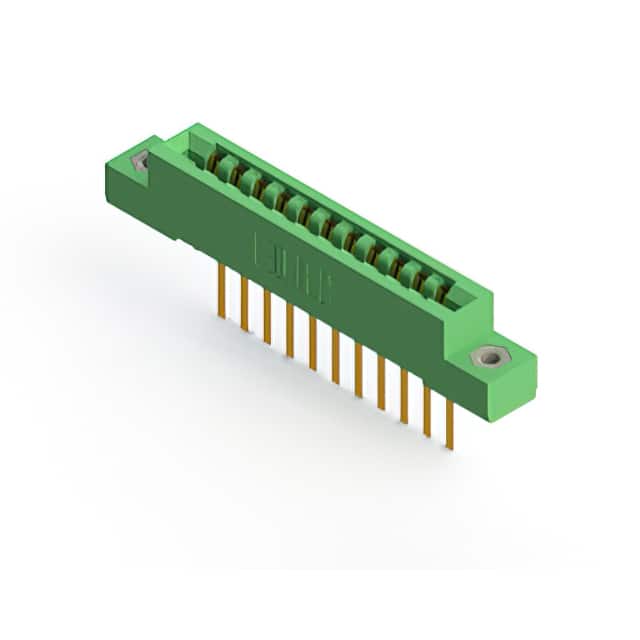 307-011-545-107 CONN EDGE SGL FMALE 11POS 0.156