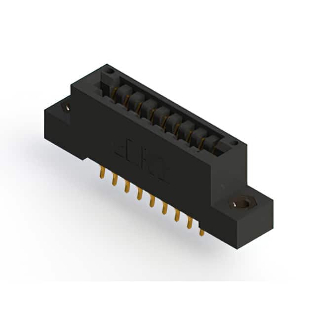 396-018-556-207 CONN EDGE DUAL FMALE 18POS 0.125