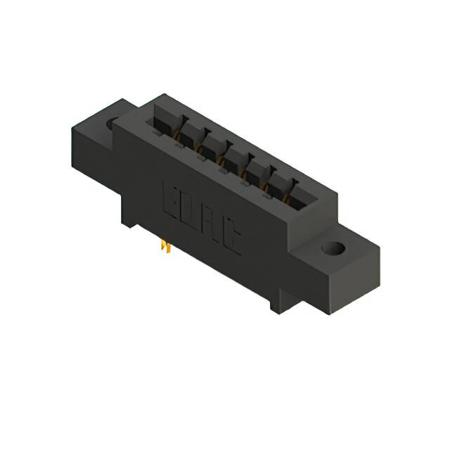 387-012-555-802 CONN EDGE DUAL FMALE 12POS 0.156