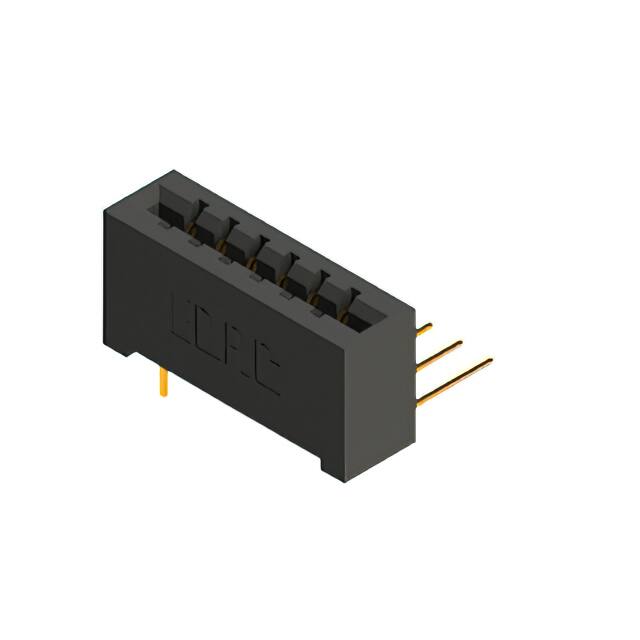 387-012-558-201 CONN EDGE DUAL FMALE 12POS 0.156