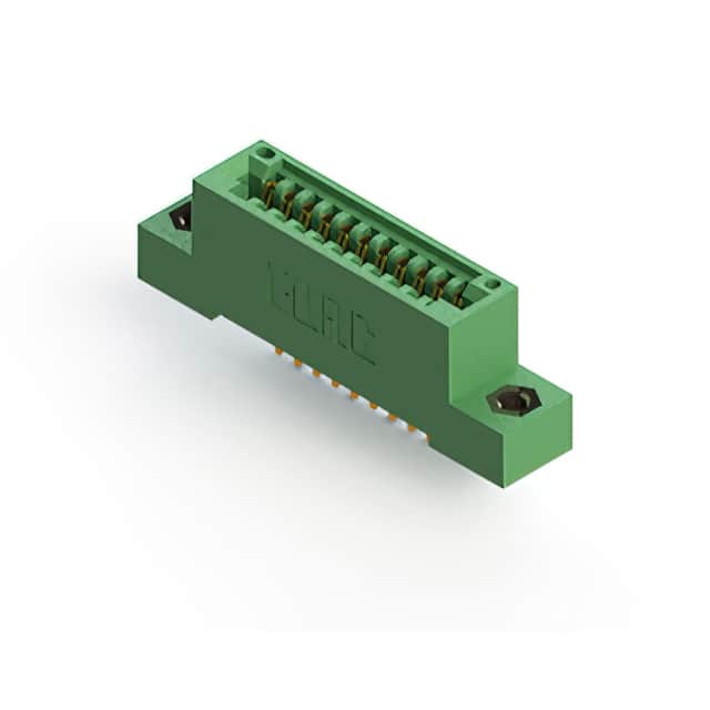 345-011-540-107 CONN EDGE SINGLE FML 11POS 0.100