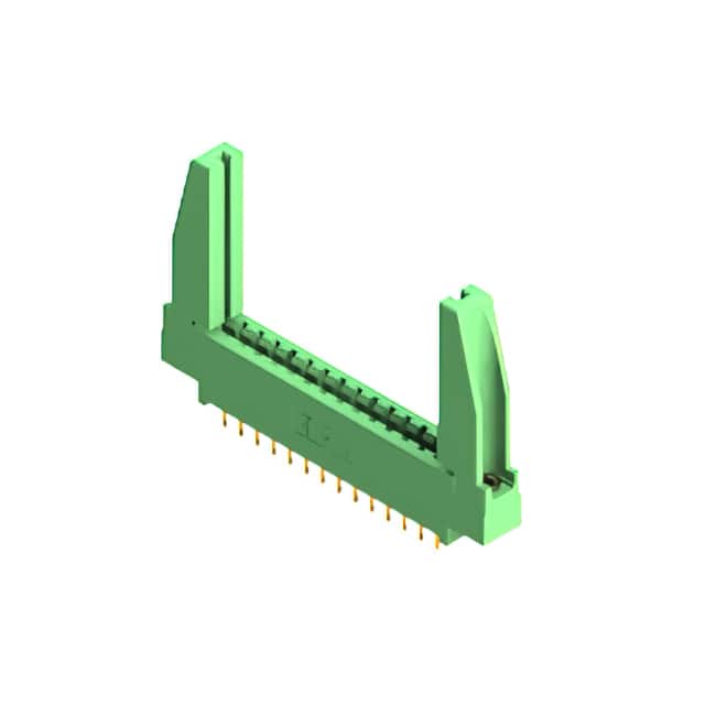 337-014-558-678 CONN EDGE SGL FMALE 14POS 0.156