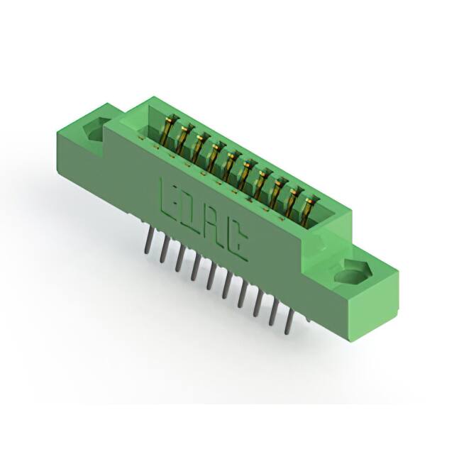 341-020-556-204 CONN EDGE DUAL FMALE 20POS 0.100
