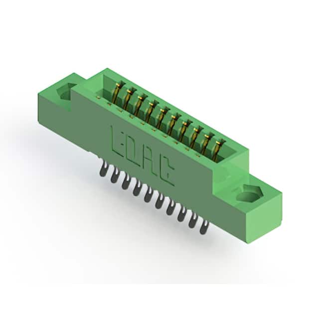 341-020-555-204 CONN EDGE DUAL FMALE 20POS 0.100
