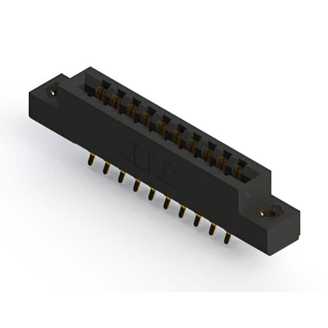 355-020-556-208 CONN EDGE DUAL FMALE 20POS 0.156