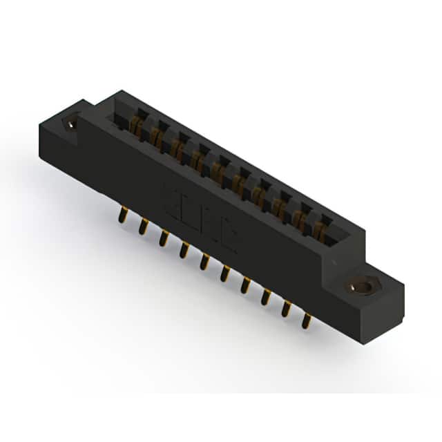 355-020-556-207 CONN EDGE DUAL FMALE 20POS 0.156