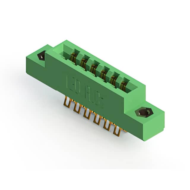 315-012-555-207 CONN EDGE DUAL FMALE 12POS 0.156