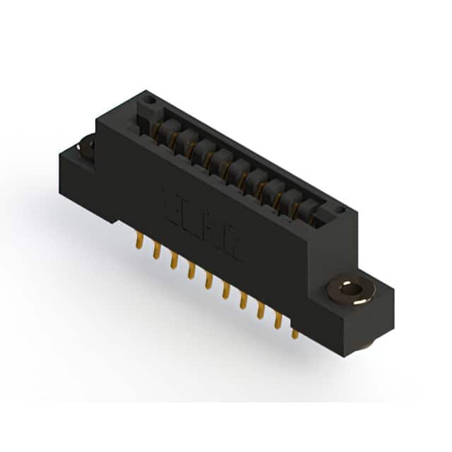 396-020-556-203 CONN EDGE DUAL FMALE 20POS 0.125