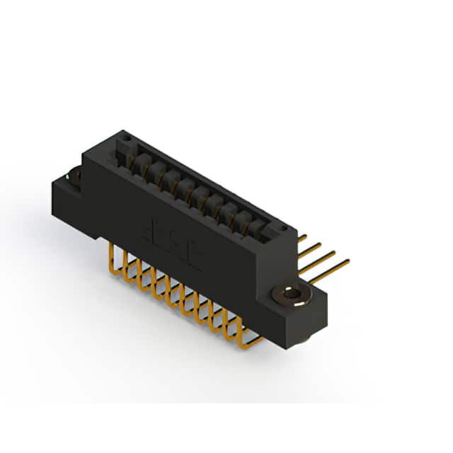 396-020-558-203 CONN EDGE DUAL FMALE 20POS 0.125
