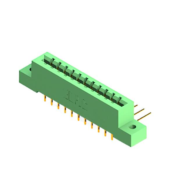 337-022-559-202 CONN EDGE DUAL FMALE 22POS 0.156