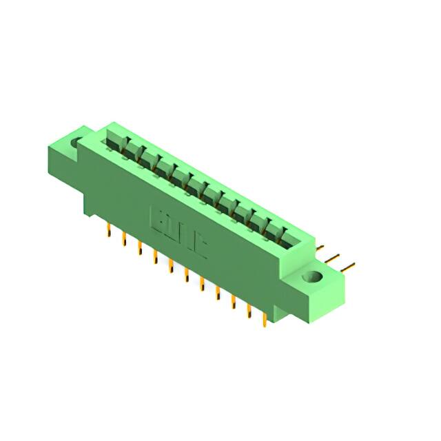 337-022-558-804 CONN EDGE DUAL FMALE 22POS 0.156