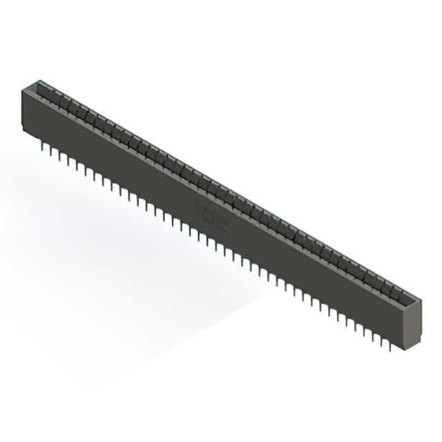 737-082-520-201 CONN EDGE DUAL FMALE 82POS 0.156