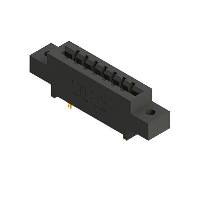 387-014-555-802 CONN EDGE DUAL FMALE 14POS 0.156