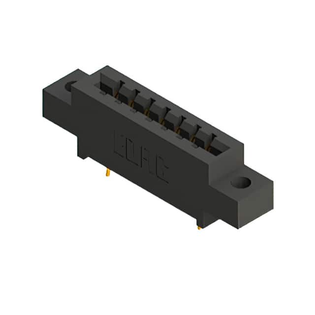 387-014-556-804 CONN EDGE DUAL FMALE 14POS 0.156