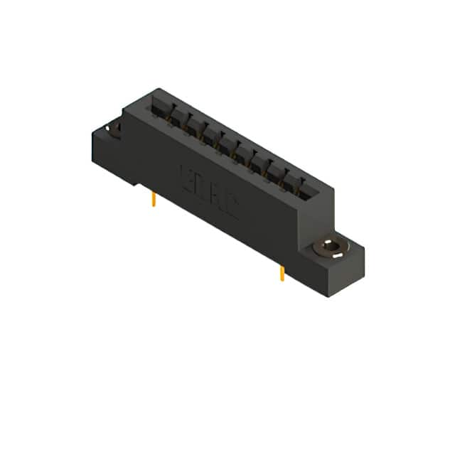 387-018-541-203 CONN EDGE DUAL FMALE 18POS 0.156