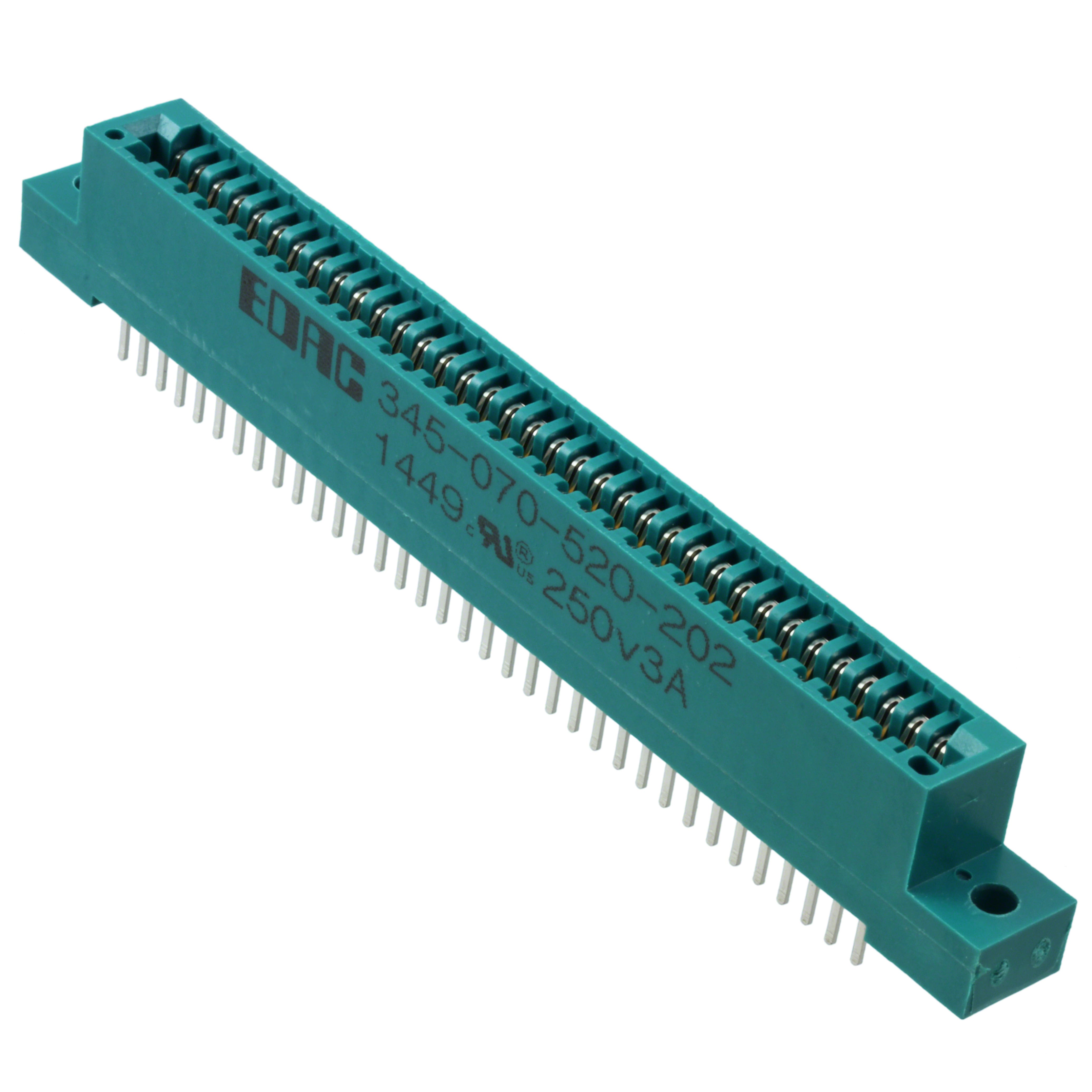 345-070-520-202 CONN EDGE DUAL FMALE 70POS 0.100