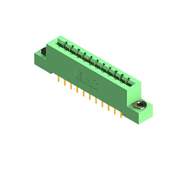 337-022-541-203 CONN EDGE DUAL FMALE 22POS 0.156