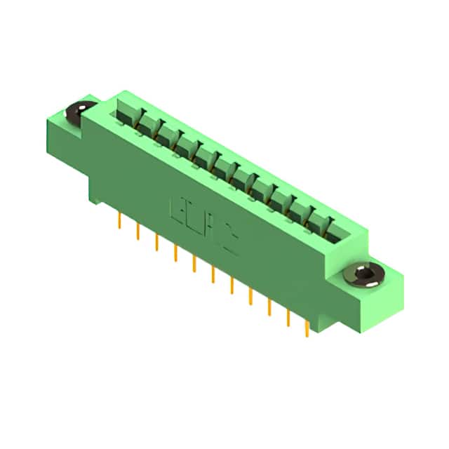337-022-524-803 CONN EDGE DUAL FMALE 22POS 0.156