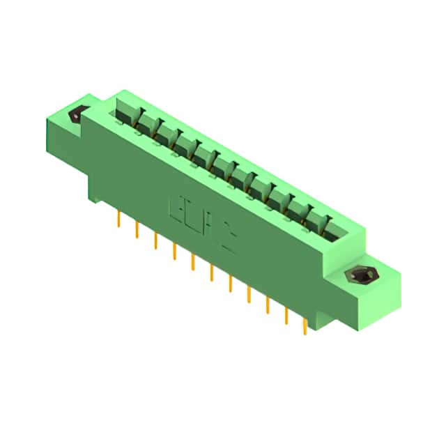 337-022-524-808 CONN EDGE DUAL FMALE 22POS 0.156