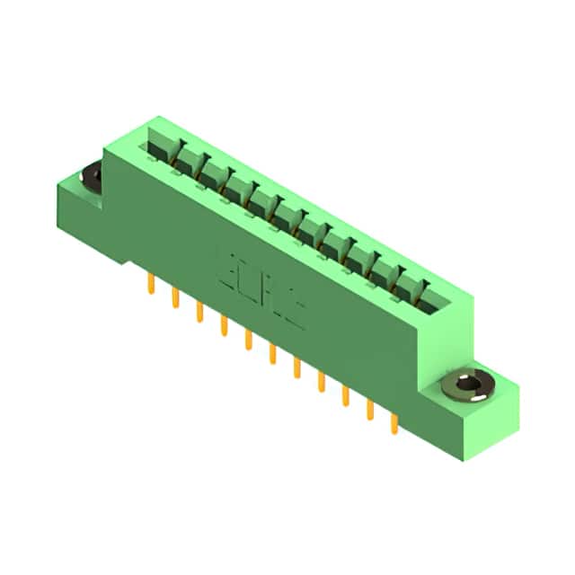 337-022-521-203 CONN EDGE DUAL FMALE 22POS 0.156