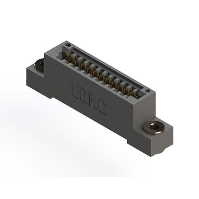 395-012-520-103 CONN EDGE SINGLE FML 12POS 0.100