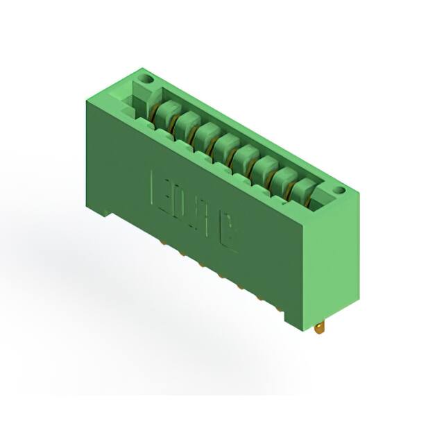 346-009-500-101 CONN EDGE SGL FMALE 9POS 0.125