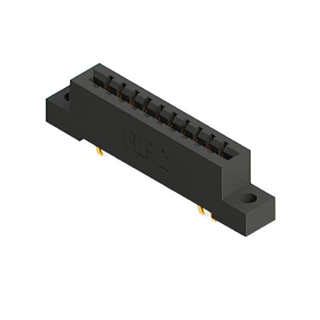 387-020-560-204 CONN EDGE DUAL FMALE 20POS 0.156
