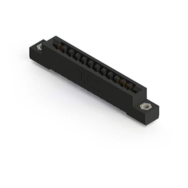 357-012-545-107 CONN EDGE SGL FMALE 12POS 0.156